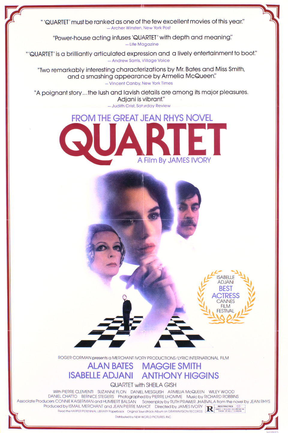 Quartet (1981 film) - Alchetron, The Free Social Encyclopedia