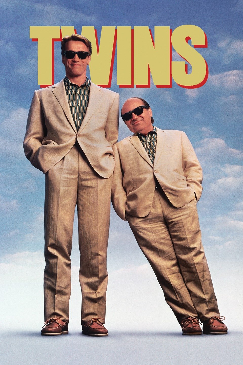 Twins Movie with  fraternal twins Julius (Arnold Schwarzenegger) and Vincent (Danny DeVito) are separated at birth. 