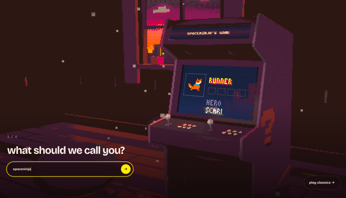 Pixel Arcade - a Gemini Managed Agent