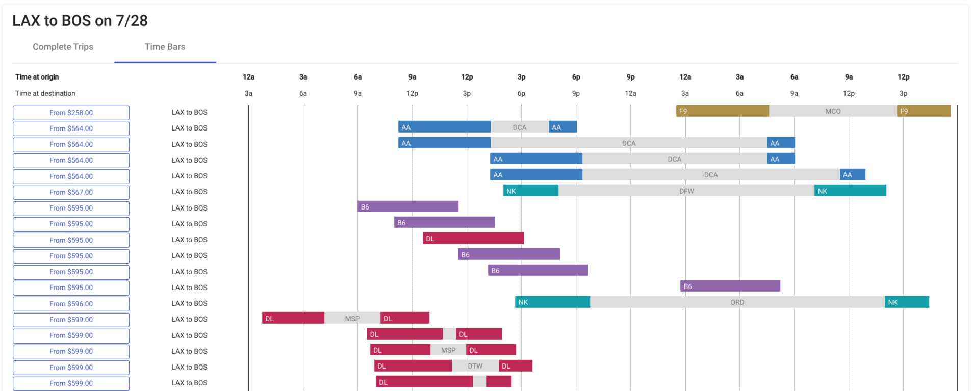 Search flights || ITA Matrix by Google
