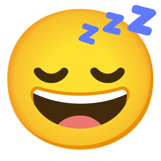 grinning sleeping grinning-sleeping