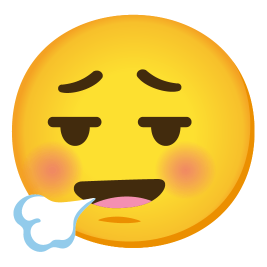 face exhaling blush face_exhaling-blush
