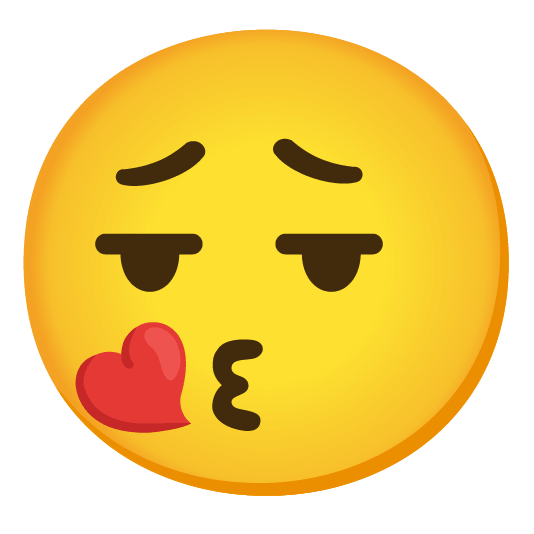 face exhaling kissing heart face_exhaling-kissing_heart