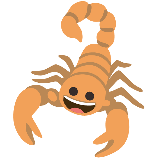 scorpion-grinning