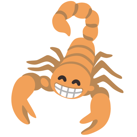 scorpion-grin