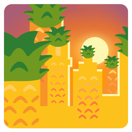 city sunrise pineapple city_sunrise-pineapple