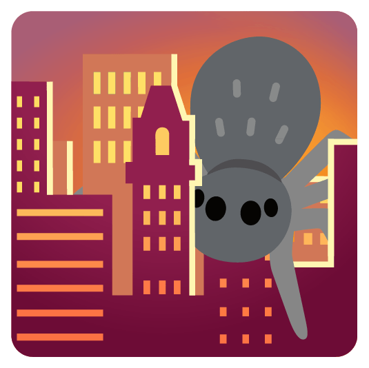 city sunrise spider city_sunrise-spider