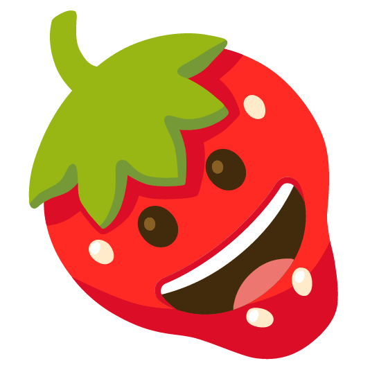 strawberry-grinning