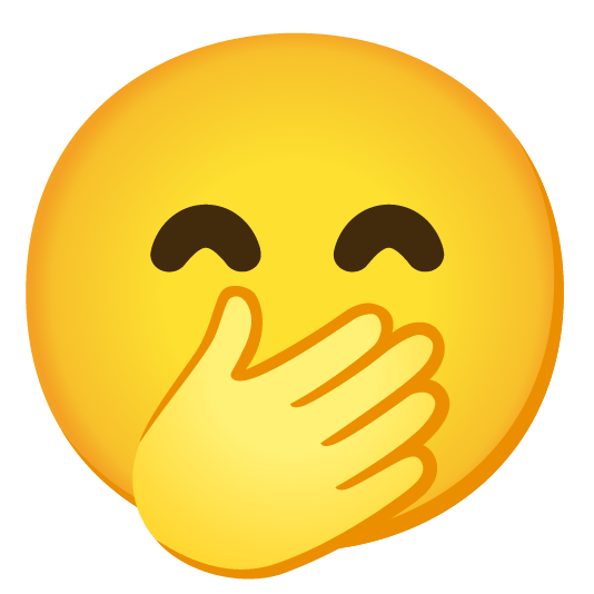 face with open eyes and hand over mouth kissing smiling eyes face_with_open_eyes_and_hand_over_mouth-kissing_smiling_eyes