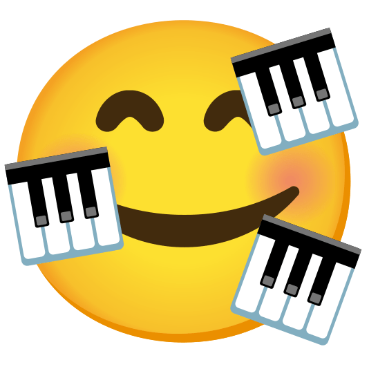 smiling_face_with_3_hearts-musical_keyboard