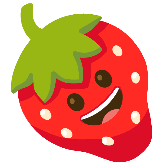 strawberry-grinning