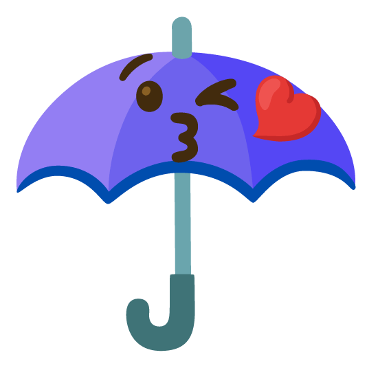 kissing_heart-umbrella