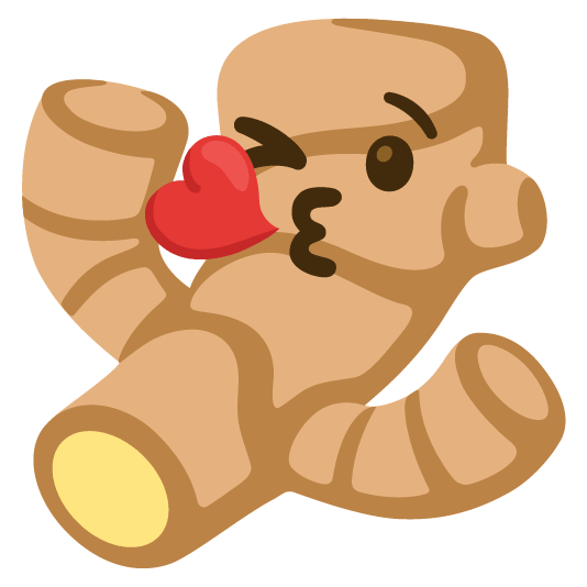 kissing_heart-ginger_root