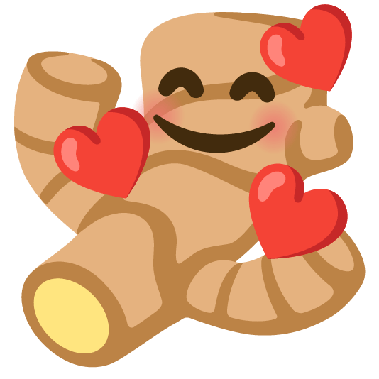 smiling_face_with_3_hearts-ginger_root