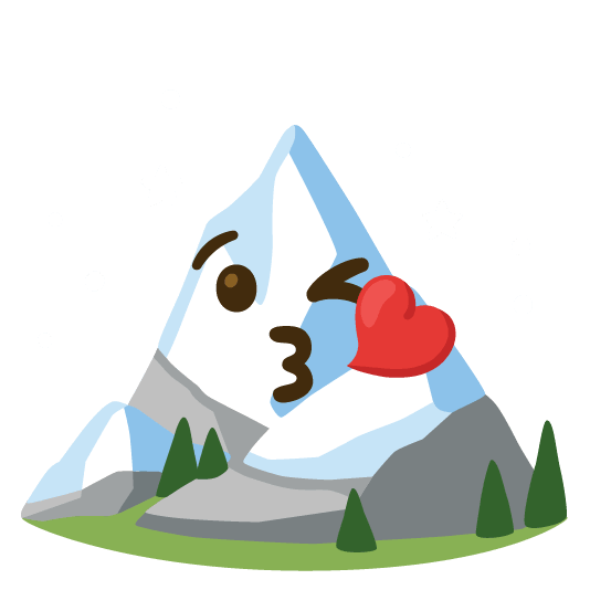 kissing_heart-snow_capped_mountain