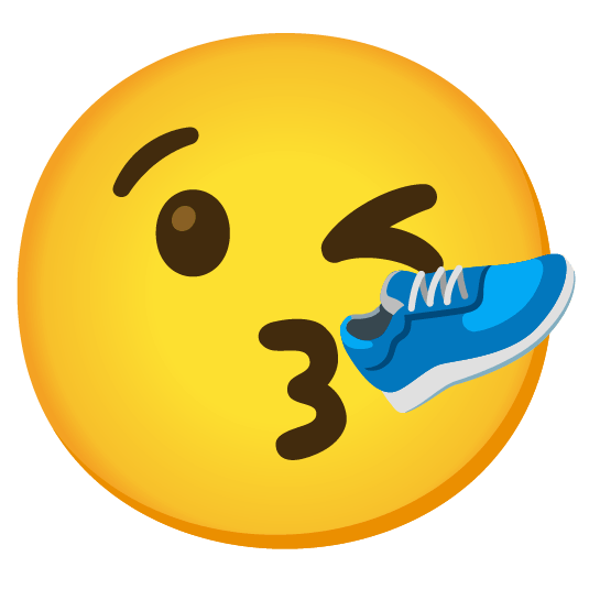 kissing_heart-athletic_shoe