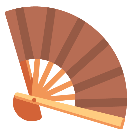 brown_heart-folding_hand_fan