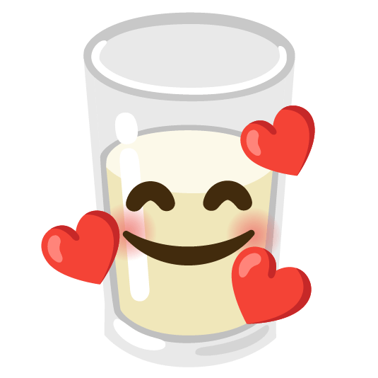 smiling_face_with_3_hearts-glass_of_milk