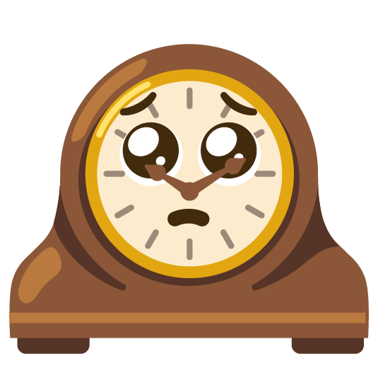 pleading_face-mantelpiece_clock