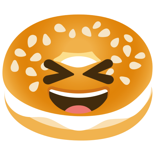 bagel-laughing