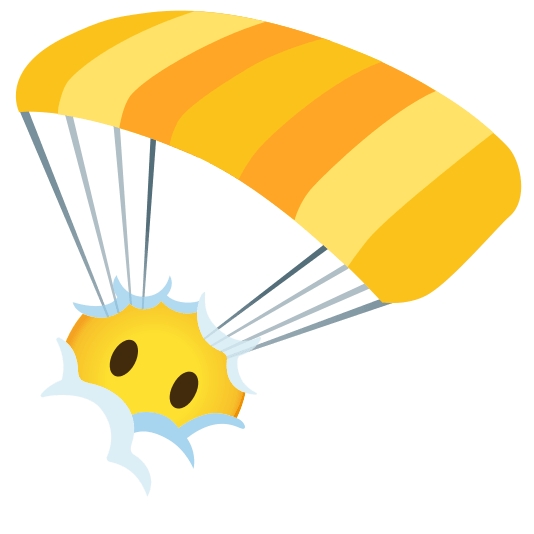 parachute face in clouds parachute-face_in_clouds