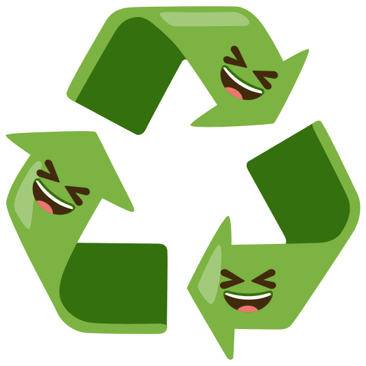 recycle-laughing