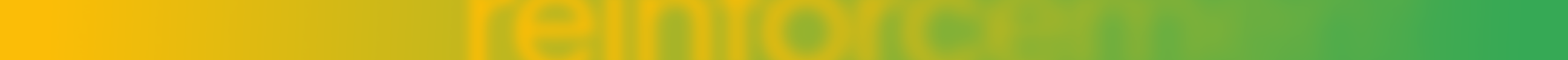 Yellow to green gradient banner