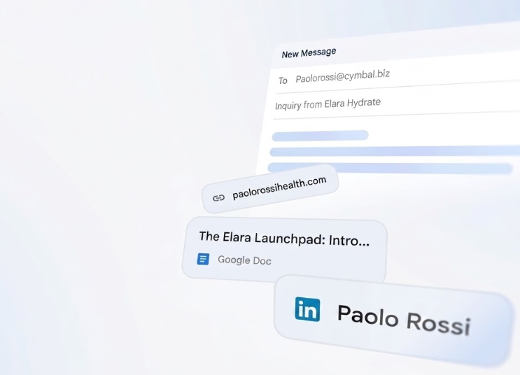 Writing a sales email 