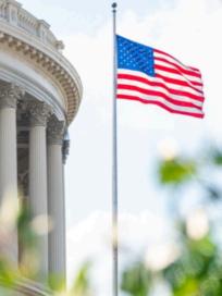 capital building with American flag