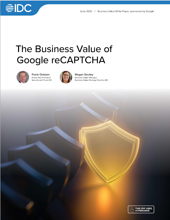 IDC Business Value Cover