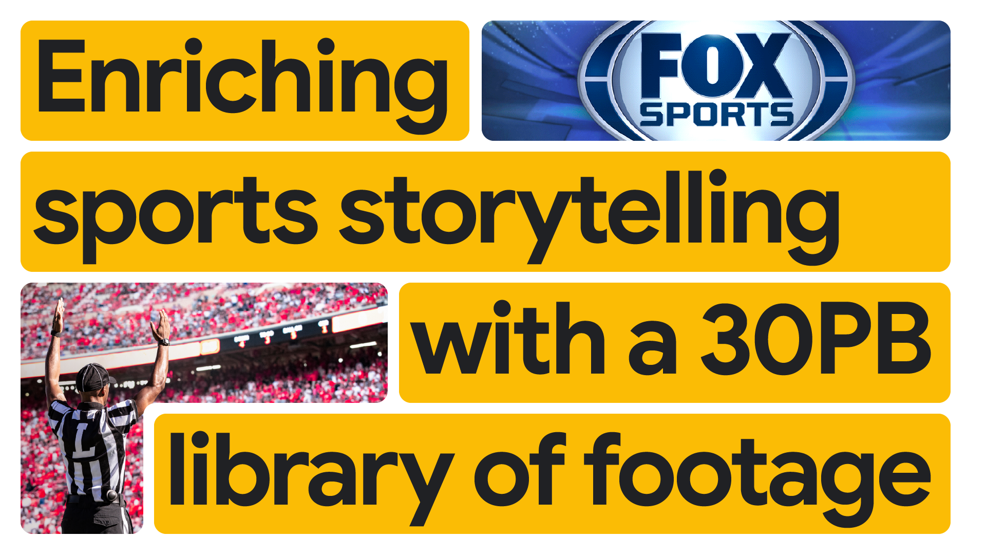 FOX Sports transforms sports archives into a content powerhouse with Google Cloud AI