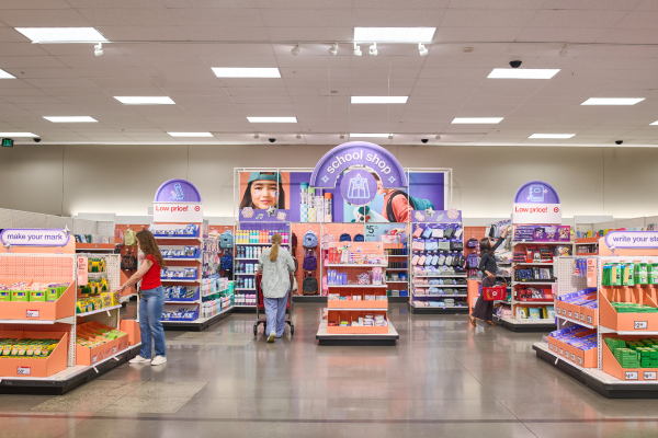 Interview view of Target Mall