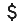 dollar sign icon