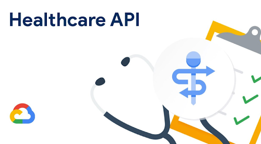 Capture d'écran de l'API Healthcare dans la console