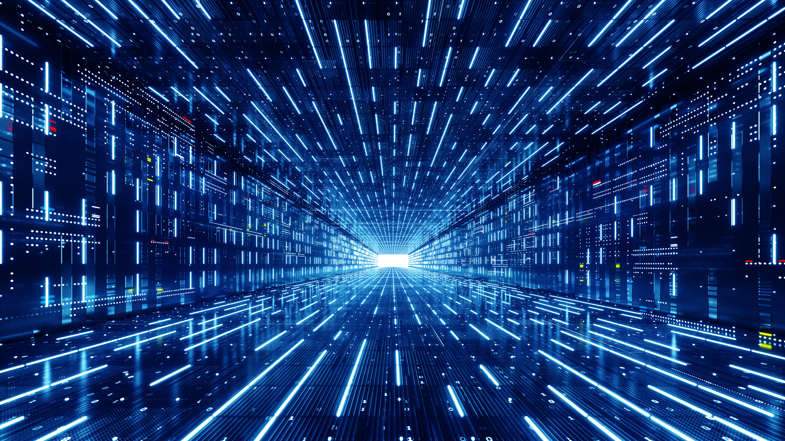 futuristic data center