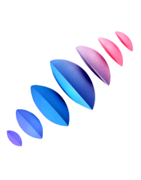 multicolored elongated dots