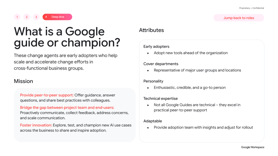 What is a Google guide or champion