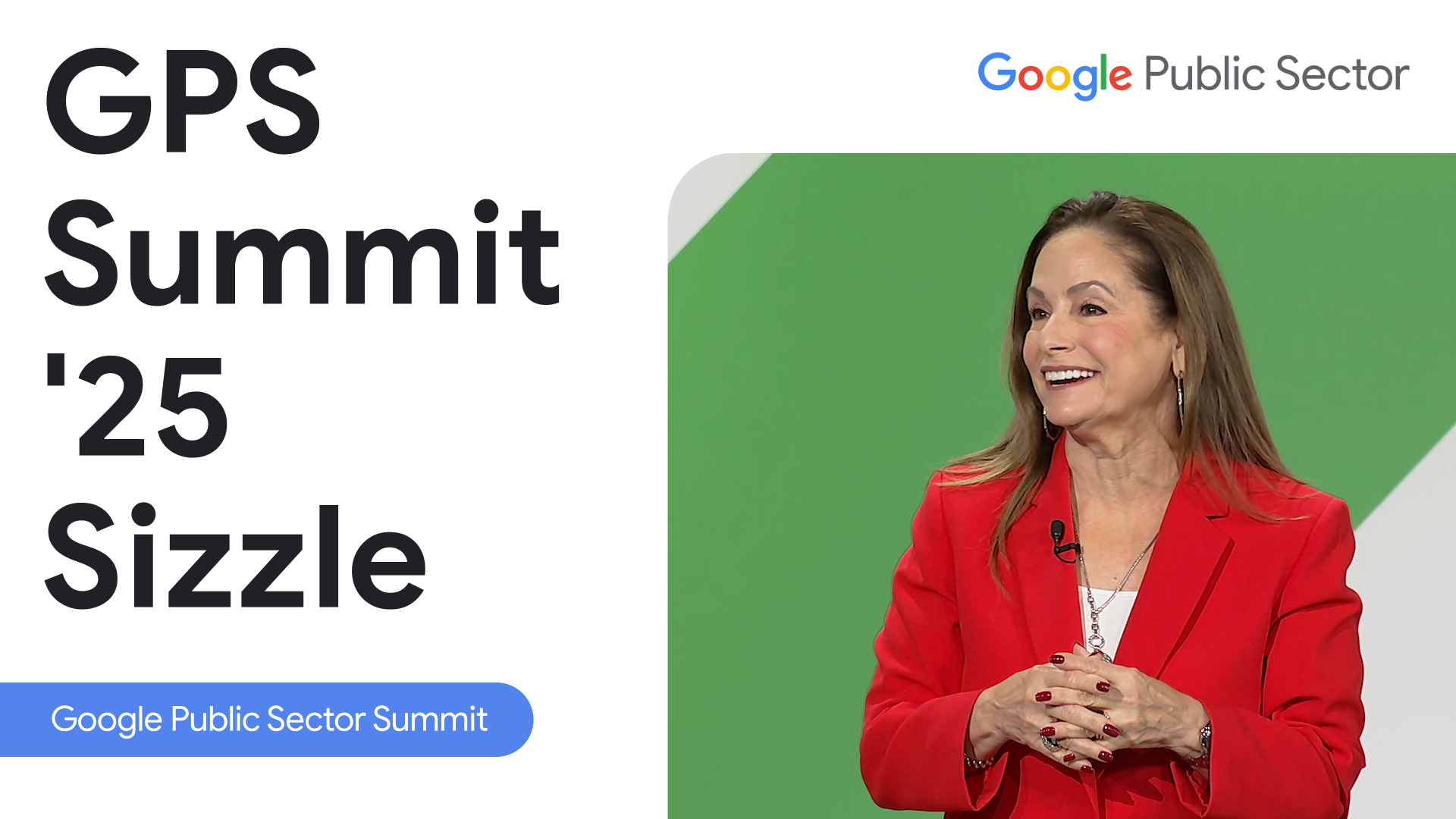 Sizzle reel from Google Public Sector Summit '25 featuring CEO Karen Dahut