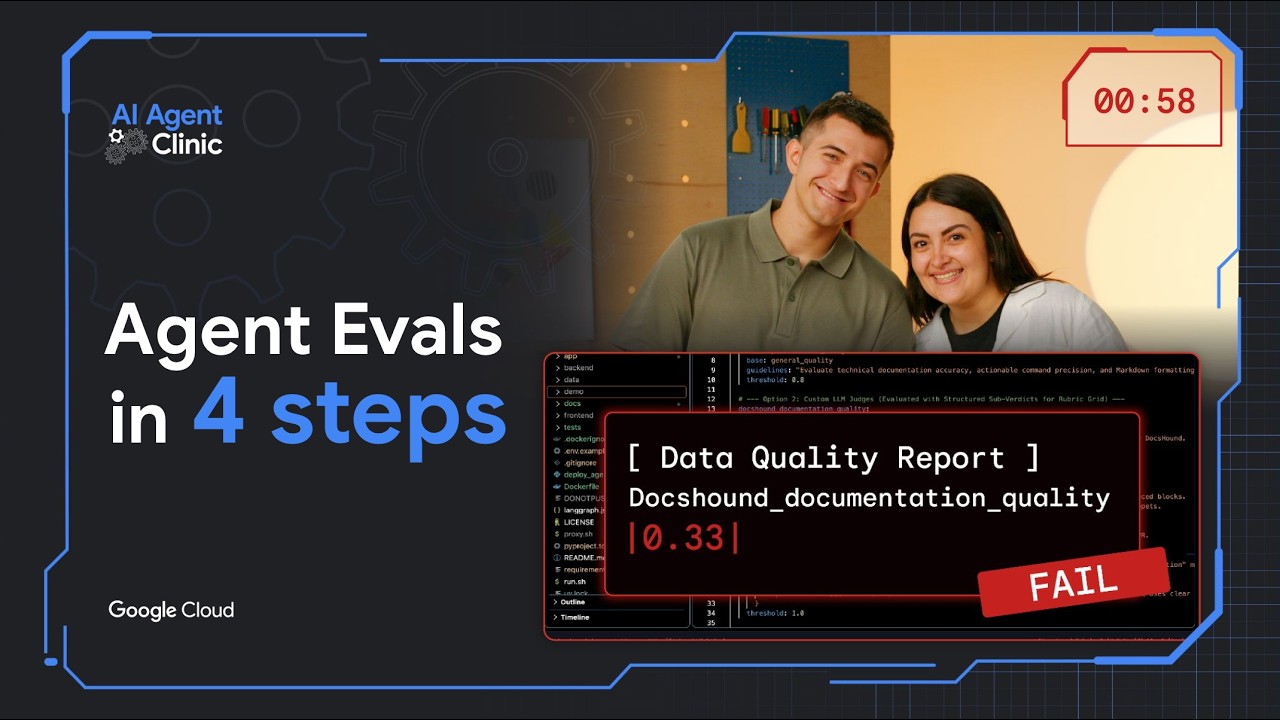Agent evals in 4 steps 