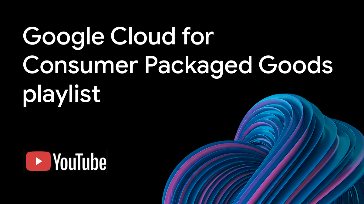 CPG playlist on YouTube