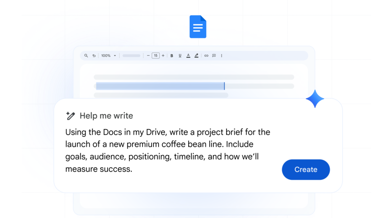 Draft project briefs in seconds