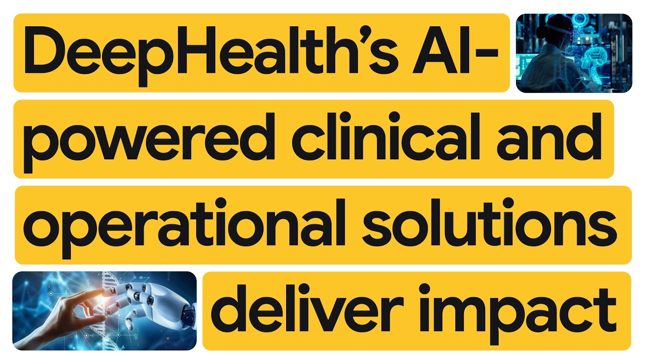 DeepHealth's and Google Cloud collaboration video thumbnail