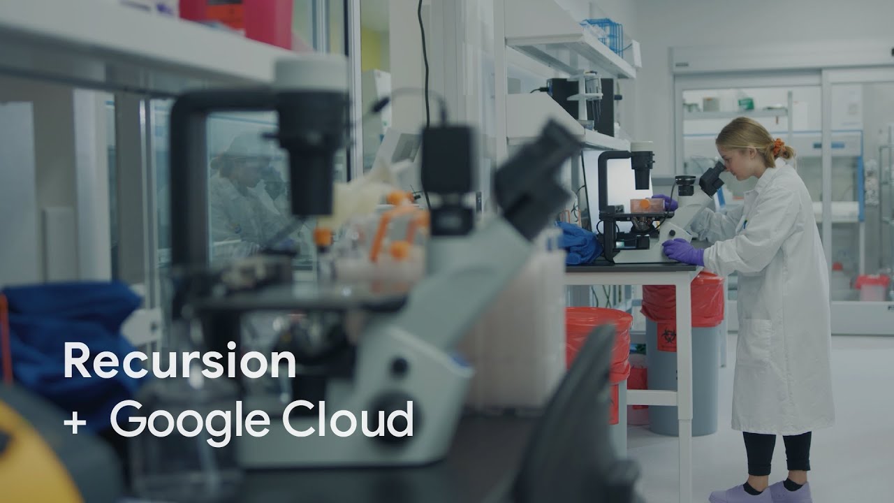 Recursion processes petabytes of data with Google Cloud