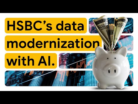 HSBC's data modernization with AI
