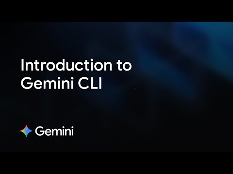 AI coding with Gemini CLI - Google's terminal agentic coding tool video