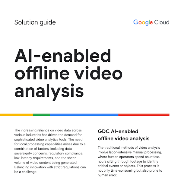 Panduan solusi terkait analisis video offline yang didukung AI
