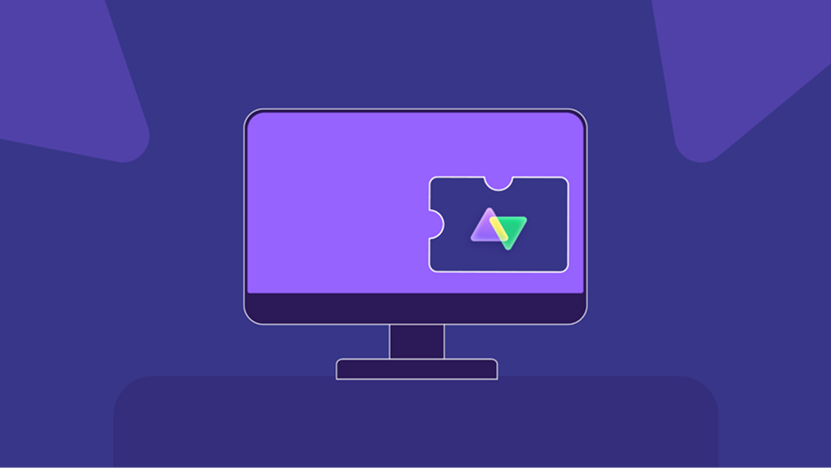 A desktop with Exalate logo on its screen