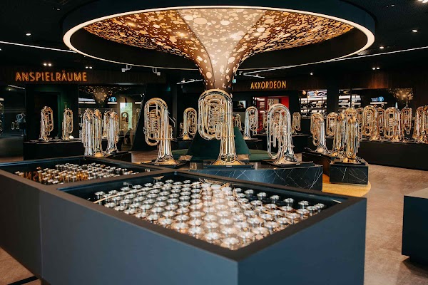 Brass department of the physical shop in Treppendorf