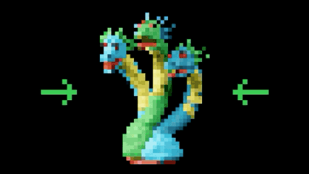 Claymation hydra