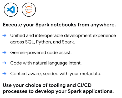 Punti salienti del notebook Spark